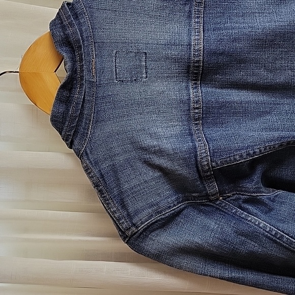 J. Crew Factory Short Denim Jacket Size M - Picture 6 of 8